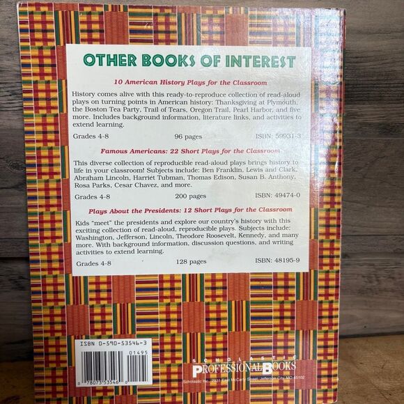 Scholastic African Americans Who Made a Difference 15 Plays for the Classroom Dr - Picture 6 of 10